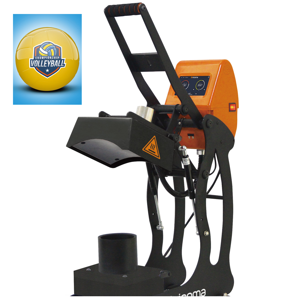 ricoma-ball-heat-press-HP-0609FBL.jpg ریکوما Ricoma Ricoma HP-0609FBL